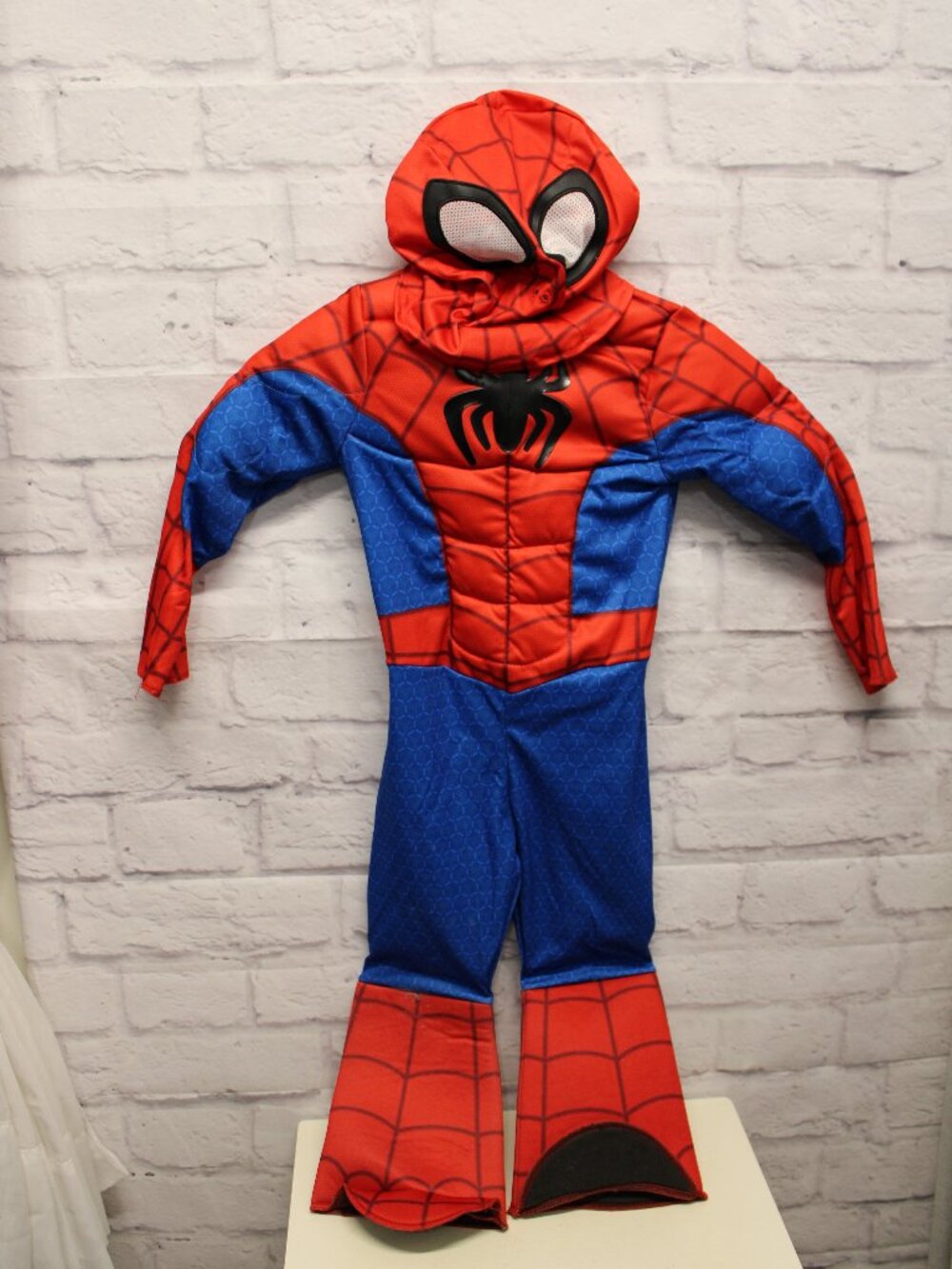 Spirit Halloween Toddler 3T-4T Spidey Padded Costume